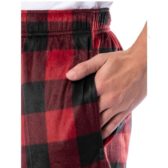 Men’s Fruit of The Loom Comfy Cozy Lounge Fleece Pajama Pants 2-Pack Size M - Picture 8 of 16